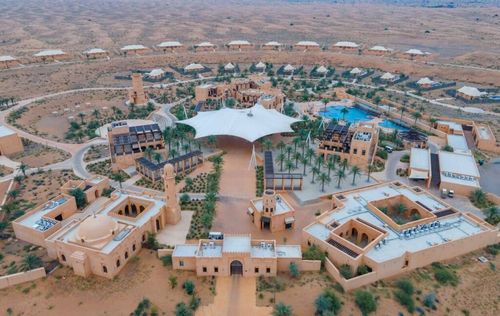 The expansion work at Kingfisher and Al Badayer eco retreats has been successfully completed by Shurooq in Sharjah