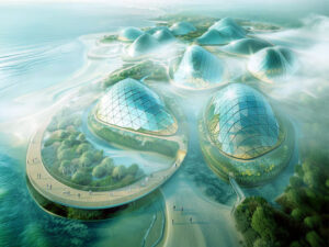Планы по проекту "Мангровые деревья Дубая", самому большому проекту по восстановлению прибрежных зон в мире