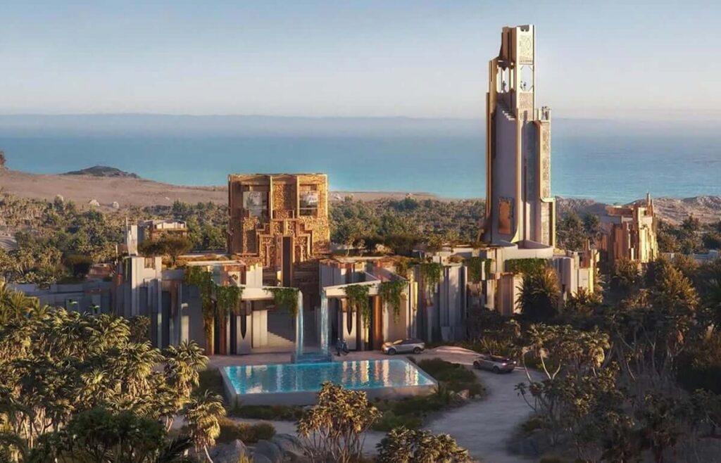 In Saudi Arabia's Neom, a new wellness resort has been announced