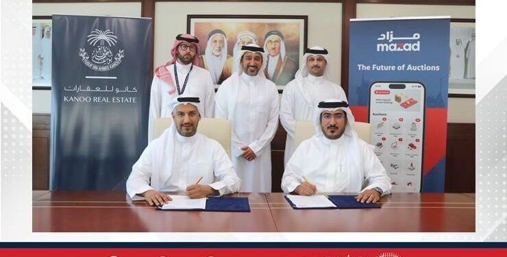 Kanoo Real Estate and Mazad seal partnership deal