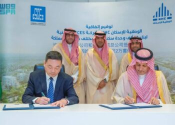 China's construction giant signs deal with Saudi Arabia to build 20,000 homes