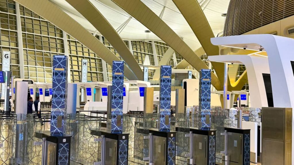 Using biometrics, you can travel through Zayed International Airport in a flash