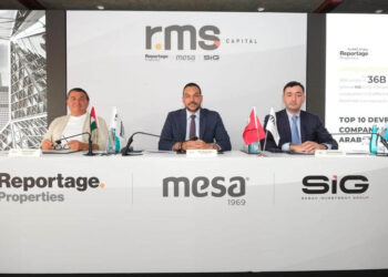A partnership between MESA Holding, Reportage Properties, and Sabah Investment Group has been signed