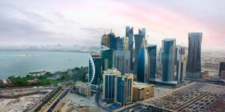 The volume of real estate transactions in Qatar exceeded $64.28 million last week