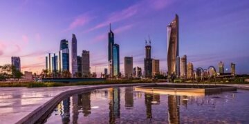 A 3.4% increase in real estate revenue is reported in Kuwait