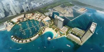 Phase I of the Bahrain Marina project is 25% complete