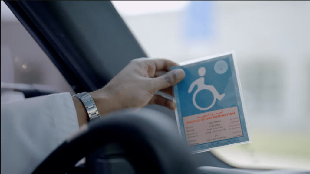 Parking permits in the UAE for People of Determination