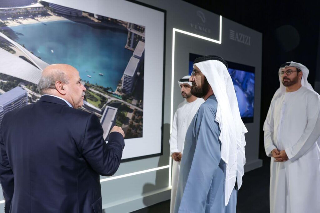 The cultural district project in Dubai South is reviewed by Mohammed bin Rashid