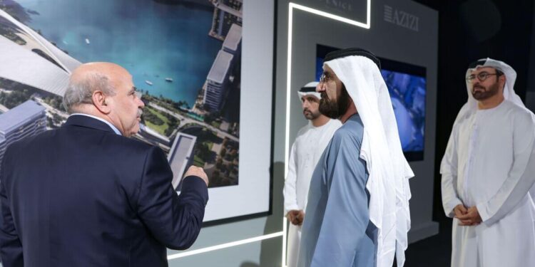 The cultural district project in Dubai South is reviewed by Mohammed bin Rashid