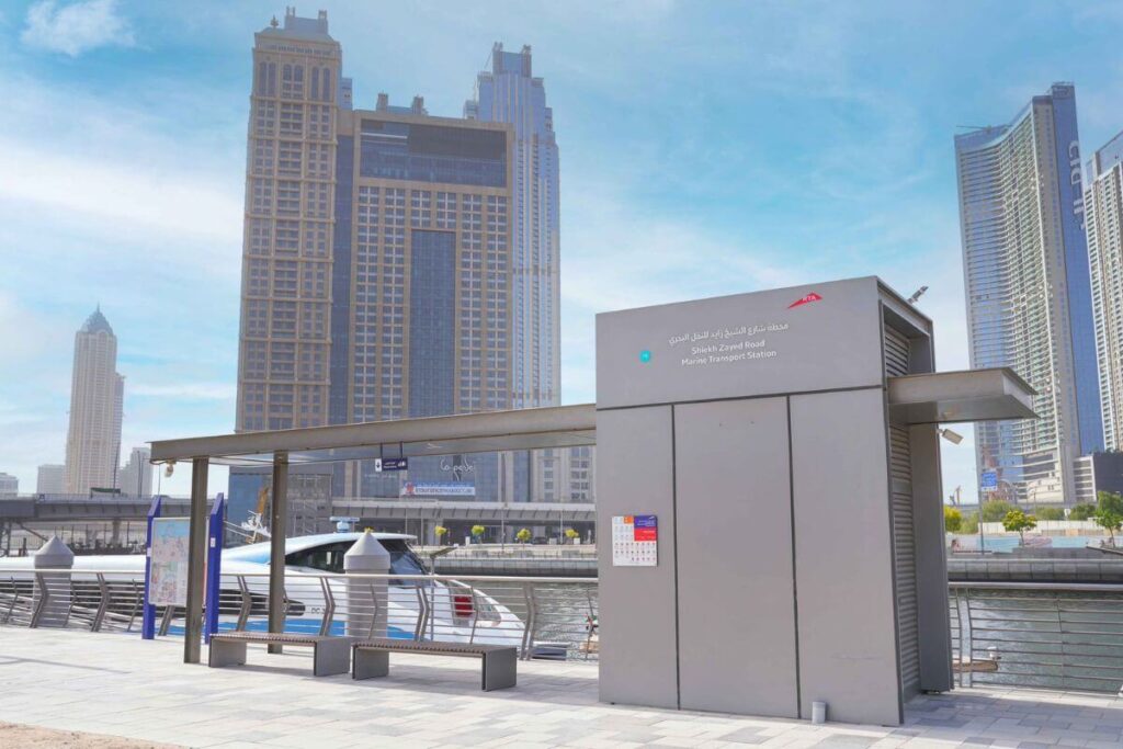 Skip the traffic in Dubai! To get to key locations in Business Bay, water taxis are affordable