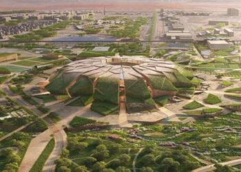 A populous-designed stadium masterplan has been unveiled in Riyadh