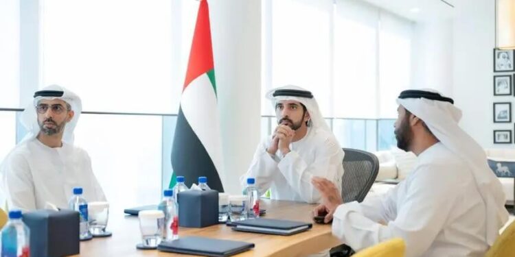 A review of Dubai Land Department operations and developments in the real estate sector is conducted by Sheikh Hamdan