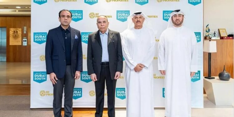 A deal has been signed between Dubai South and BT for the Golf District