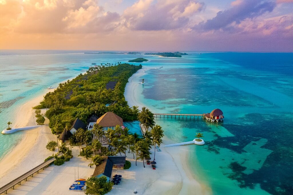 Maldives island