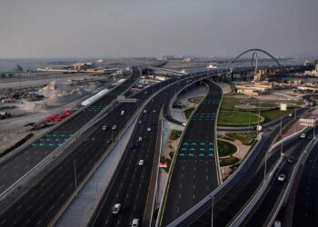 New bridge in dubai