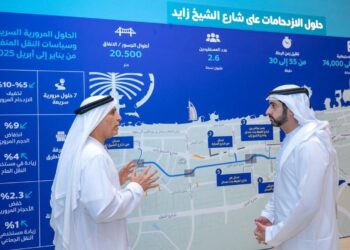Dubai Unveils Ambitious Road Plan: 226 km of Roads, 115 Bridges Aimed at Cutting Travel Times by 2027
