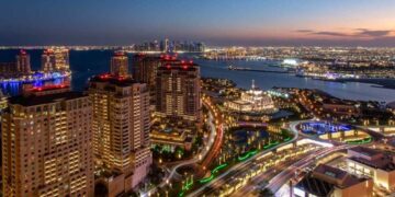In Qatar, real estate trading volume exceeded $84 million last week